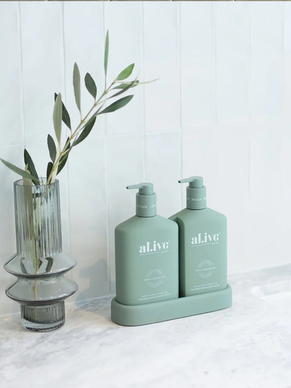 Alive Body Wash & Lotion Duo | Kaffir Lime & Green Leaf