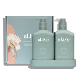 Alive Body Wash & Lotion Duo | Kaffir Lime & Green Leaf