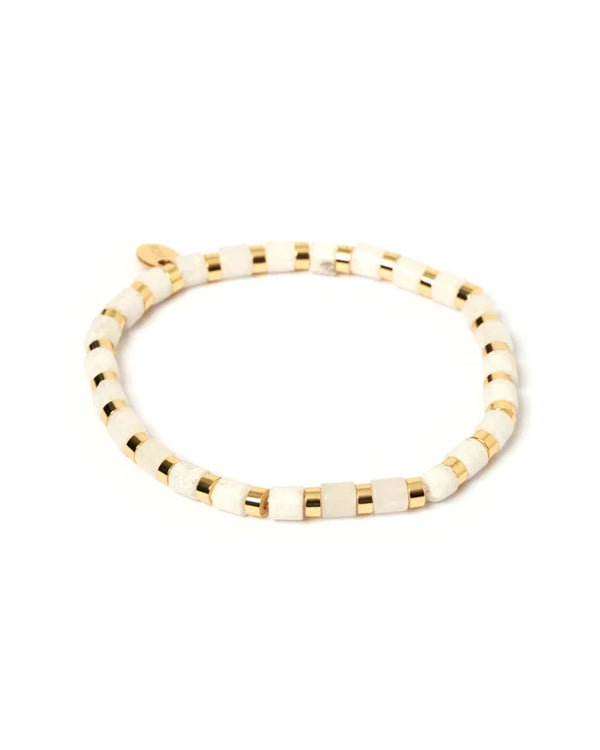Vixen Gemstone Bracelet - Coconut