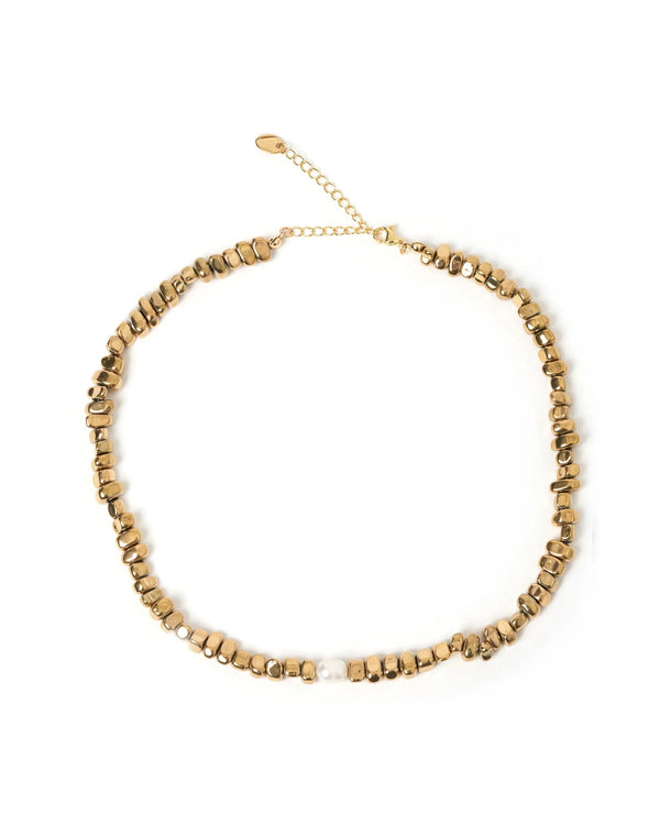 Dahlia Gold Necklace