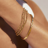 Birdie Gold Bracelet Set