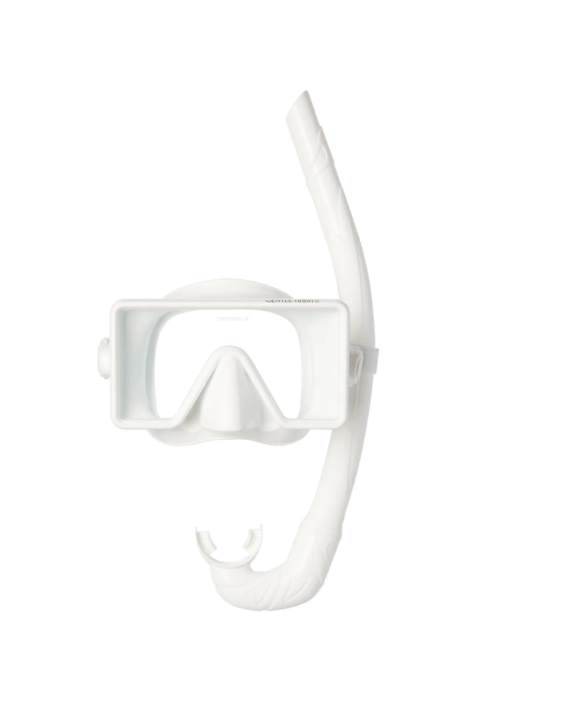 Barbados Dive Mask & Snorkel | White