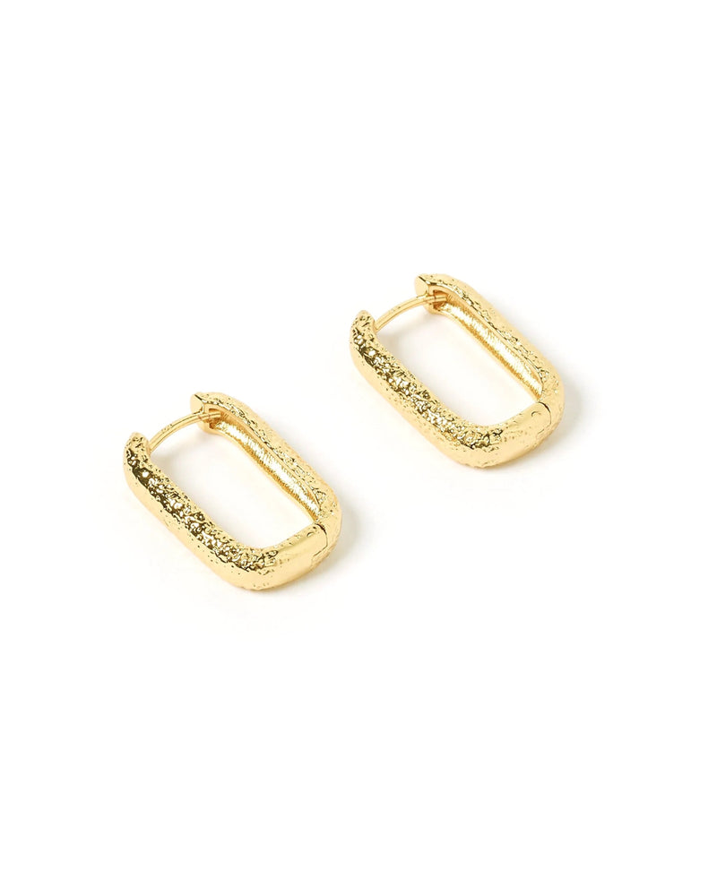 Farrah Gold Link Earrings