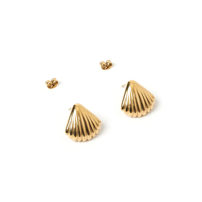 Perla Gold Earrings