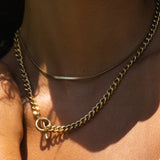 Dolce Double Stack Gold Necklace
