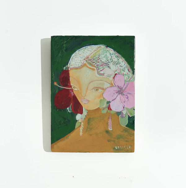 The Pink Hibiscus Limited Edition A4 Tile