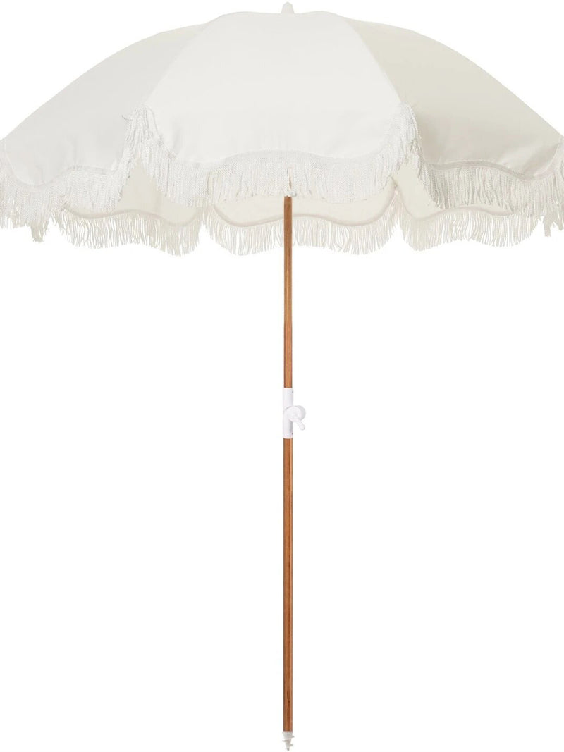 Business & Pleasure Co Holiday Beach Umbrella - Antique White