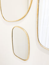 Haveli & Co Moroccan Brass Wall Mirror Set