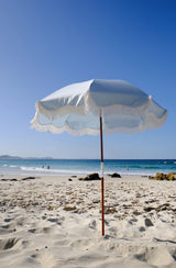 Business & Pleasure Co Holiday Beach Umbrella - Santorini Blue