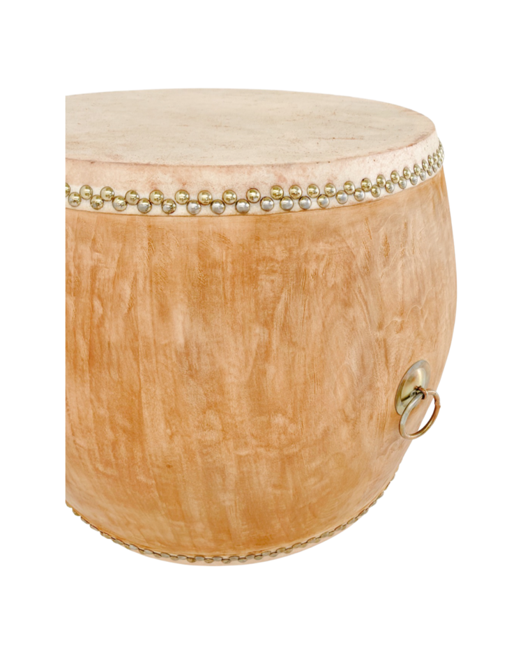 Haveli & Co Elm Chinese Drum Side Table